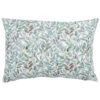 Willow Sketch Boudoir Cushion in Aqua Blue