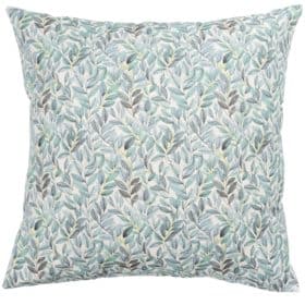 Willow Sketch Extra-Large Cushion in Aqua Blue
