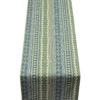 Aztec Trail Table Runner in Blue and Green