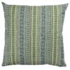 Aztec Trail Extra-Large Cushion in Indigo Blue and Green