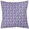 Heritage Garden Floral Print Cushion in Bluebell