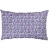 Heritage Garden Floral Print XL Rectangular Cushion in Bluebell