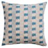 Capri Stripe Cushion in Denim Blue