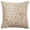 Hawthorne Trail Floral Cushion in Olive and Ochre