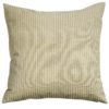 Willowbrook Pinstripe Brushed Linen Blend Cushion in Soft Sage