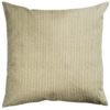 Willowbrook Pinstripe Brushed Linen Blend Extra-Large Cushion in Soft Sage