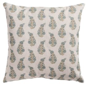Willowmere Sprig Cushion in Sage Green