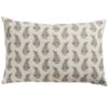 Willowmere Sprig XL Rectangular Cushion in Duck Egg Blue