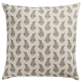 Willowmere Sprig Extra-Large Cushion in Duck Egg Blue