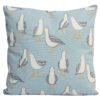 Seagull Cushion in Duck Egg