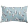 Seagull XL Rectangular Cushion in Duck Egg Blue