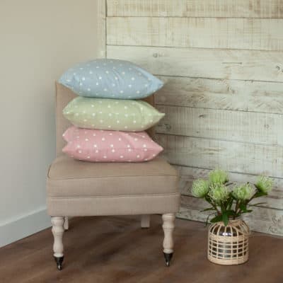 Polkadot Print Cushion