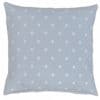 Polkadot Print Cushion in Duck Egg Blue