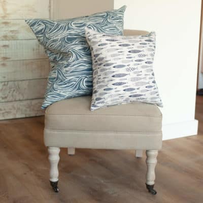 Extra Large Ocean Waves Cushion