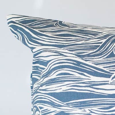 Ocean Waves XL Rectangular Cushion