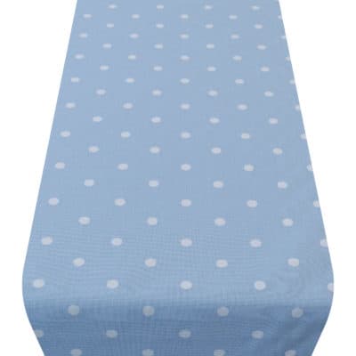 Polka Dot Table Runner in Duck Egg BluePolka Dot Table Runner in Duck Egg Blue