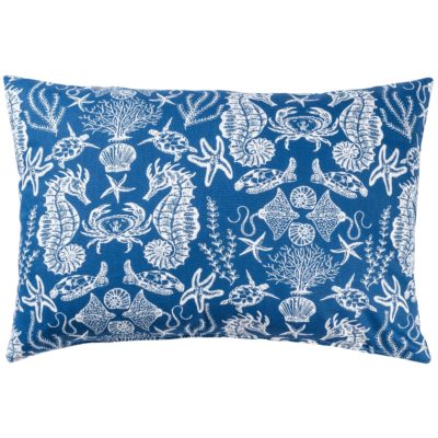 Sea Parade Navy Blue XL Rectangular Cushion Cover