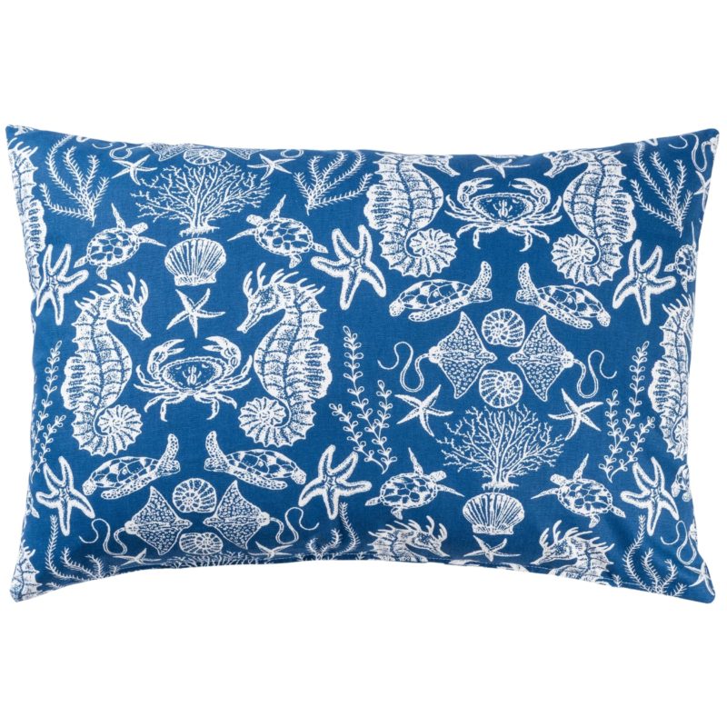 Sea Parade Navy Blue XL Rectangular Cushion Cover
