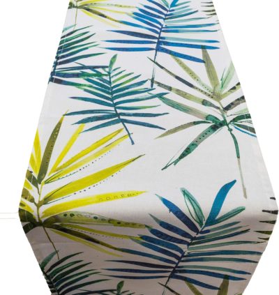 Palm Leaves Table Runner