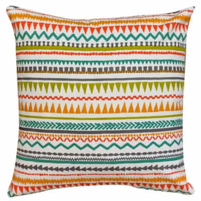 Aztec Pastel Stripe Cushion