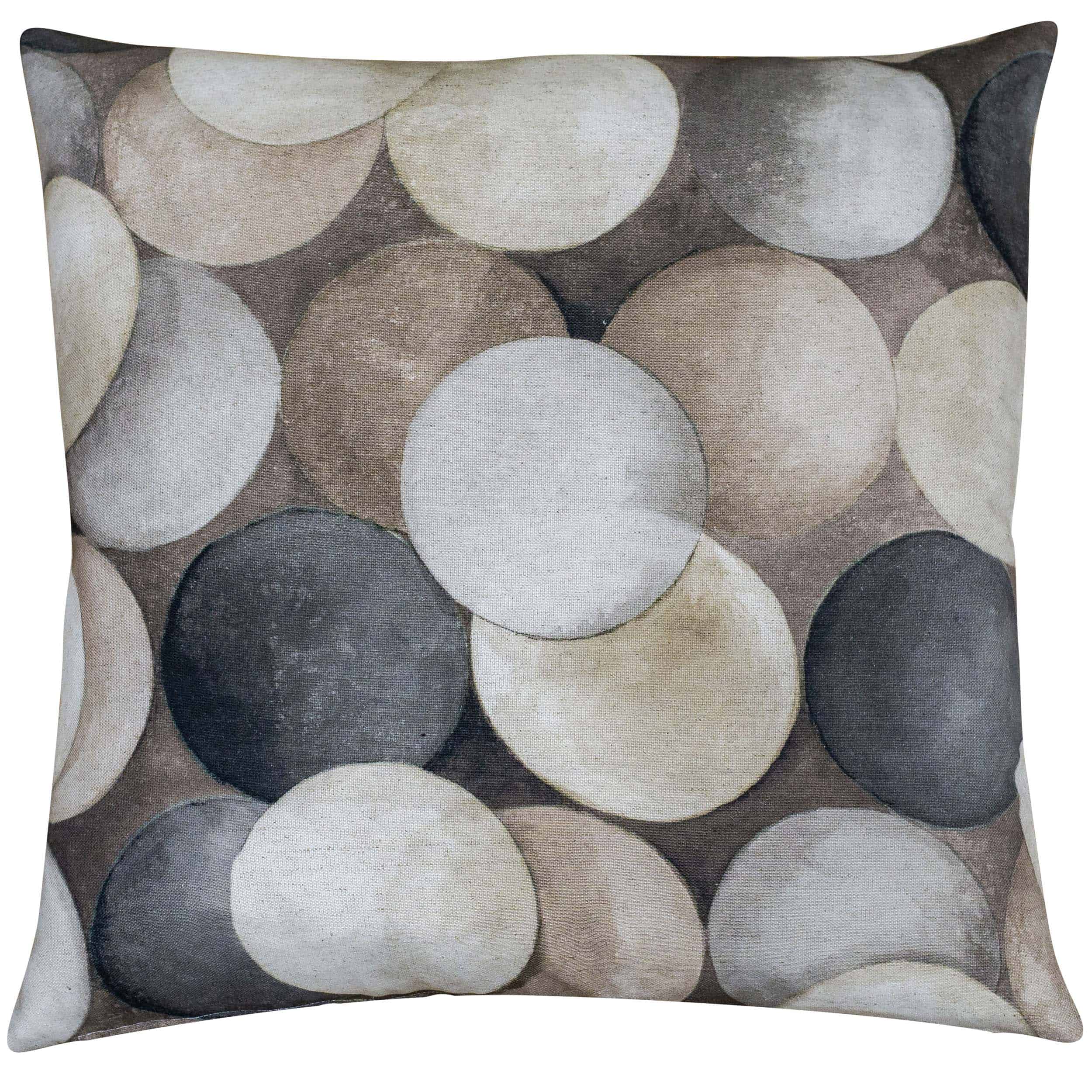 Zen Pebbles Extra-Large Cushion Cover in Natural