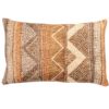 Aztec Stripe XL Rectangular Cushion in Terracotta