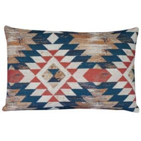 XL Heavyweight Abstract Kilim Rectangular Cushion