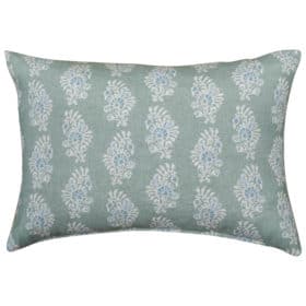 Chatsworth Boudoir Cushion in Duck Egg Blue