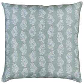 Chatsworth Extra-Large Cushion in Duck Egg Blue