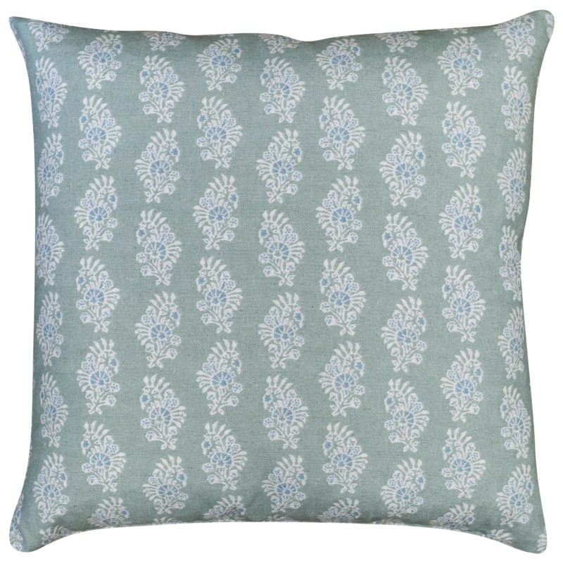 Chatsworth Extra-Large Cushion in Duck Egg Blue