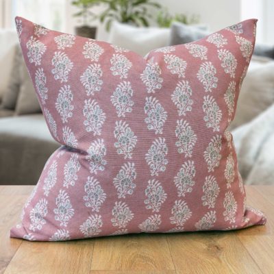 Large dusky pink cushions hotsell