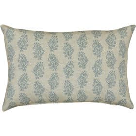 Hidcote XL Rectangular Cushion Cover in Duck Egg Blue