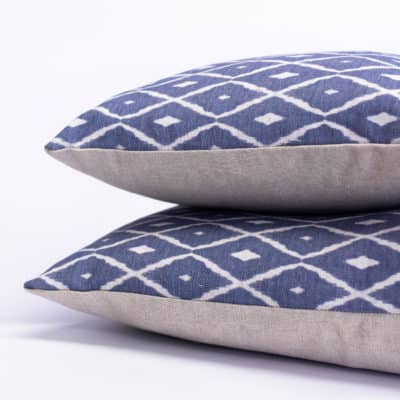 Tresco Extra-Large Cushion Cover in Indigo Blue