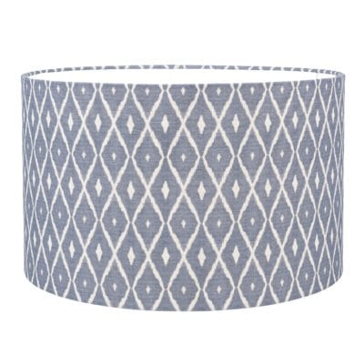 Tresco Indigo Blue Lampshade
