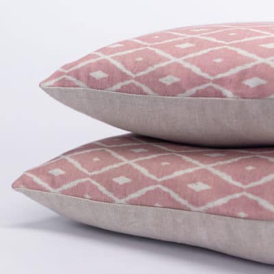 Tresco Cushion Cover in Dusky Pink