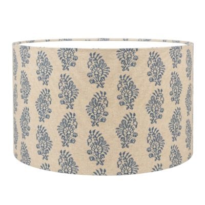 Hidcote Indigo Blue Lampshade