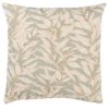 Willow Leaves Cushion in Duck Egg Blue