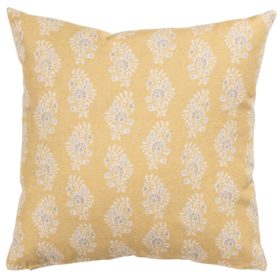 Chatsworth Cushion in Ochre Yellow