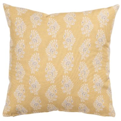 Chatsworth Cushion in Ochre Yellow