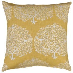 Mulberry Tree Ochre Cushion