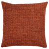 Rustic Basketweave Extra-Large Cushion in Burnt Orange