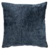 Velvet Jumbo Corduroy Cushion in Ink Blue