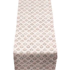 Vintage Meadow Table Runner in Natural