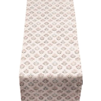 Vintage Meadow Table Runner in Natural