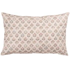 Vintage Meadow XL Rectangular Cushion in Natural