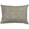 Vintage Meadow Boudoir Cushion in Willow Green
