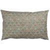 Vintage Meadow XL Rectangular Cushion in Willow Green