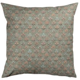 Vintage Meadow Extra-Large Cushion in Willow Green