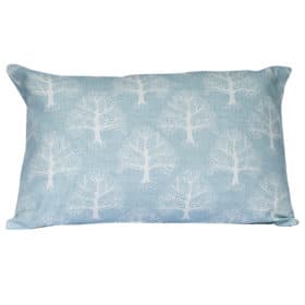 Oak Tree XL Rectangular Cushion in Duck Egg