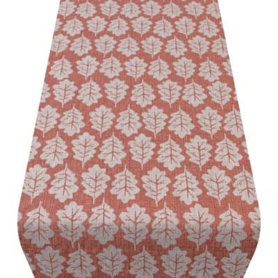 Autumn Leaf Table Runner in Terracotta